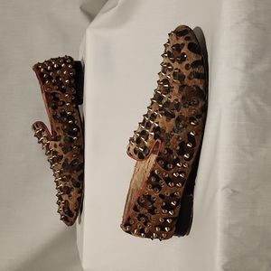 Leopard Christian Louboutin Loafers